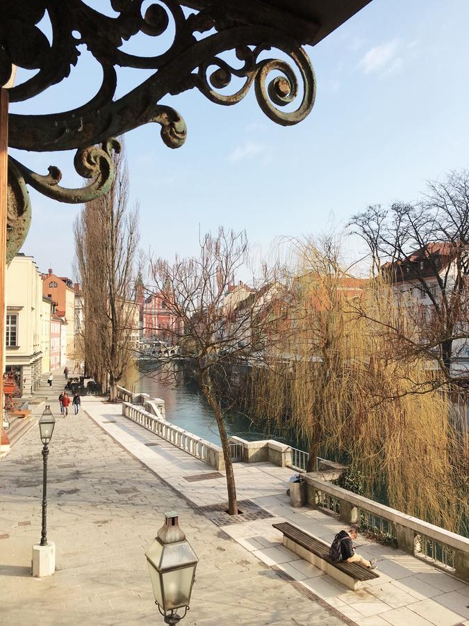River And Castle View Apartment Rose Tour As Ljubljana Kültér fotó